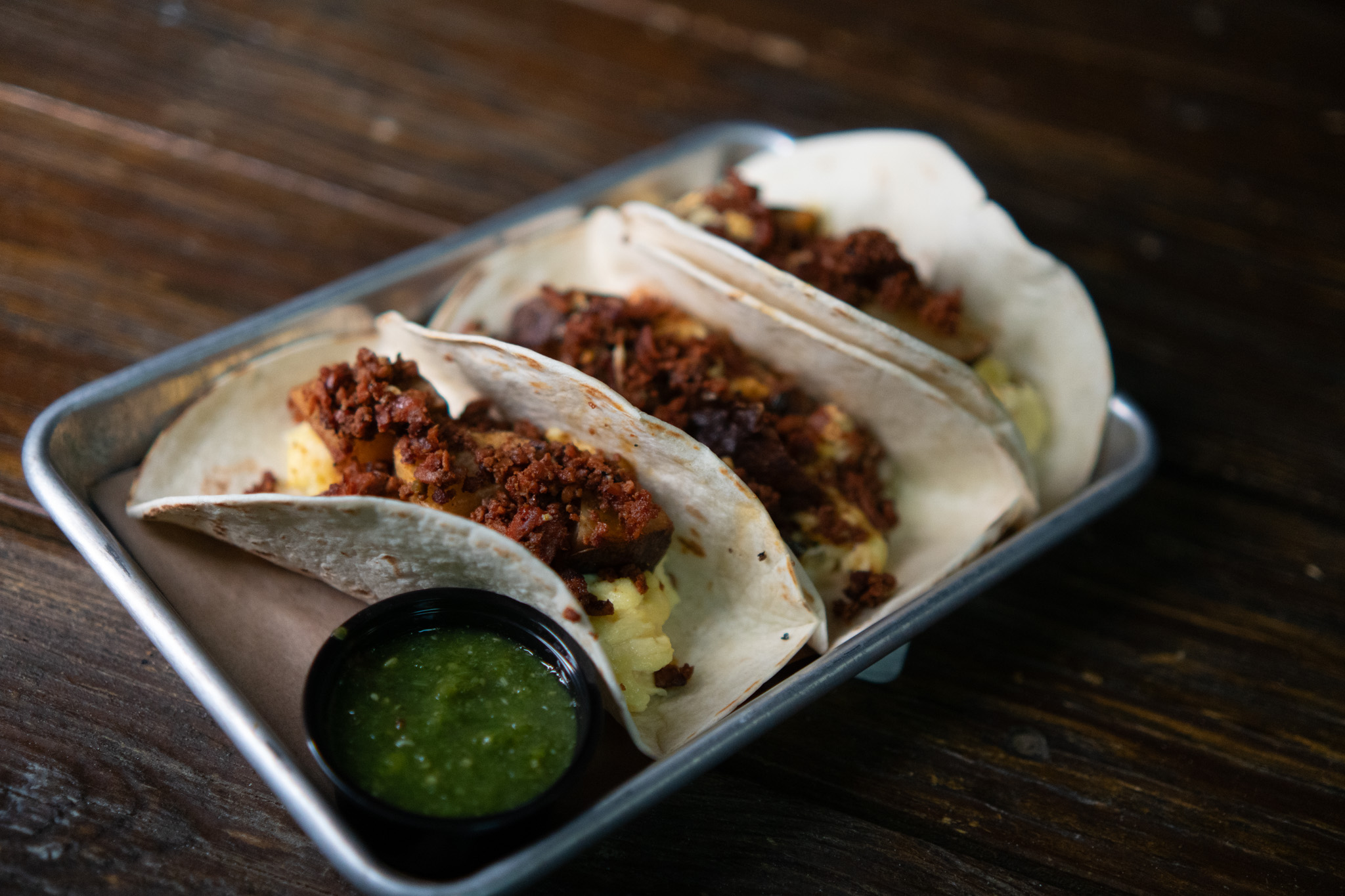Breakfast Tacos at Rodeo City Provisions